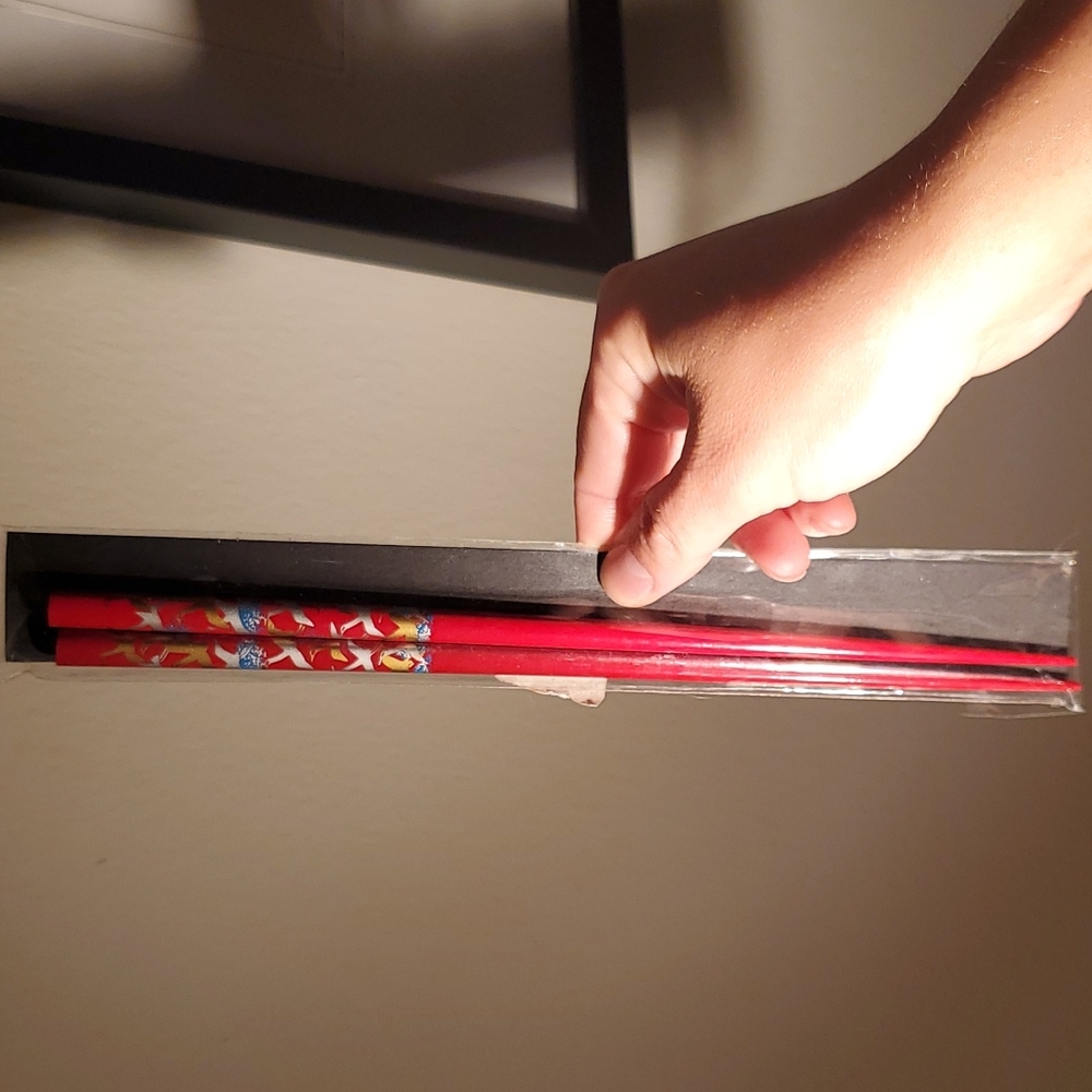 New! Lucky Crane Yamanaka Lacquer Pair Reusable Chopsticks set